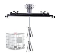 Air Agitator, Pneumatic 1Ton Tank Mixer Machine, Paint Stirring Machine, Portable Cement Mixer Mortar Plaster Paint Fodder Stirring Tool