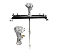 Air Agitator Tank Barrel Mixing Stirrer No Load RPM: 2500Rpm 1800Rpm 1000Rpm Infinite Adjustment Speed for Stirring Paint Coating Glue Wine Small5cylinder(3cylinder(1/2PH))
