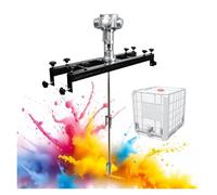 Air Agitator, Tank Mixer Machine 1/2HP 3/4HP 1HP, No Load RPM: 2500RPM 1800RPM 1000RPM, Pneumatic Bracket Mixer, Paint Stirring(Small5cylinders)