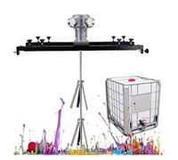 Air Agitators,1Ton Tank Paint Mixer Machine,1/2,3/4,1 HP Folding Propeller,IBC Ton Barrel Electric Mixer,for Ink Dissolver Agitator (3cylinders)(S5cylinders)