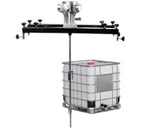 Air Agitators Pneumatic 1 Ton Tank Mixer Machine Paint Stirring Machine Folding Propeller Paint Mixing Equipment,Big Five(Big Five)