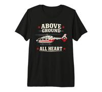 Air Ambulance Medevac Flight Medic Helicopter EMS Premium T-Shirt