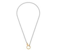 Air And Anchor Cuff Keeper, Ring Holder Necklace, Necklace for Charms and Pendants, 16", Stainless Steel, No Gemstone