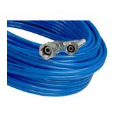Air And Fluid Hoses. 7.5Mtrs 1/4Bsp Thread On Air Hose And 3/8 Thread On Fluid Hose