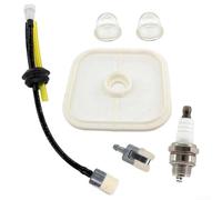 Air and Fuel Filter Tune Up Kit with Spark P-lug for ECHO String Trimmer Accessories, for Models HCA-266, PAS-266, SRM-280, Replaces Part Numbers A226000350, A226000351