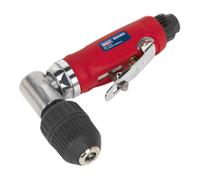 Air Angle Drill with Ø10mm Keyless Chuck - Sealey GSA231 New