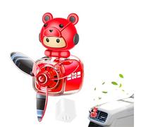 Air Aromatherapy, Air Aromatherapy Diffuser Vent Clip,Bear Pilot Fragrance Diffuser Decoration | Cartoon Animal Animal Aromatherapy Decor for CA