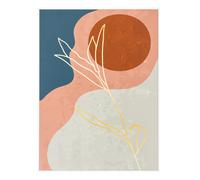 Air Art Smart Infrared Heater 60x80 cm 500W Wall Installation App Control Golden Lines