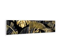 Air Art Smart Infrared Heating Black Flower 120x30cm 350W