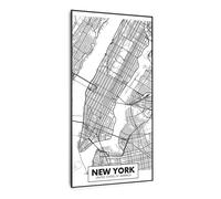 Air Art Smart Infrared Heating City Map New York 60x120cm 700W