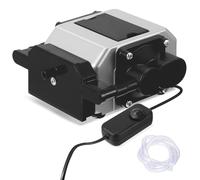 Air Assist for Laser Engraver, 220V Air Assist Pump, Adjustable 10-30 L/Min Airflow, 18W Laser Cutter and Engraver, Aluminum Alloy Material, Multiple Noise Reduction, Smooth Edge Clean Cuts