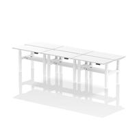 Dynamic Air Back-to-Back W1200 x D600mm Height Adjustable Sit Stand 6