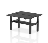 Dynamic Air Back-to-Back W1400 x D600mm Height Adjustable Sit Stand 2