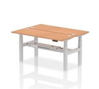 Dynamic Air Back-to-Back W1600 x D600mm Height Adjustable Sit Stand 2