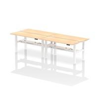 Dynamic Air Back-to-Back W1600 x D600mm Height Adjustable Sit Stand 4