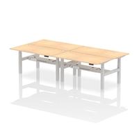 Dynamic Air Back-to-Back W1600 x D800mm Height Adjustable Sit Stand 4