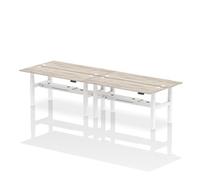 Dynamic Air Back-to-Back W1800 x D600mm Height Adjustable Sit Stand 4