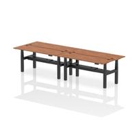 Dynamic Air Back-to-Back W1800 x D600mm Height Adjustable Sit Stand 4