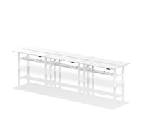 Dynamic Air Back-to-Back W1800 x D600mm Height Adjustable Sit Stand 6