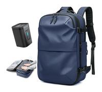 Air-Back Backpack with Vacuum Seal,Anti-Theft Vacuum Compression Travel Backpack,Outdoor Products-Expandable Vac Pack Backpacks with Pump,Carry on Backpack for Airplanes(A)