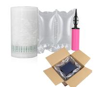 Air Bags for Packing 400 Count Inflatable Air Pillows for Shipping with pump 4.72"x7.87" Recyclable Packaging Filler Shipping Supplies Box Alternative to Packing Peanuts Purse Stuffers for Shape