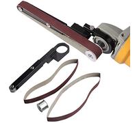 Air Belt Sander Attachment Sander Sanding Belt Adapter Pipe Polisher for Electric Model 100 Angle Grinder with Sanding Belts