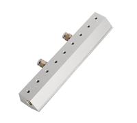 Air Blade Aluminum Alloy Industrial Dust Blowing Knife, Thread Interface, 0.05mm Outlet Gap for Water and Dust Removal with Air Compressor Use
