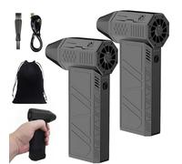 Air Blaster 2.0, 2024 New Hydrayne Air Blaster, Hydrayne Recargable Mini Electric Air Blaster Duster, 3 Gear Adjustable, 130,000 RPM Powerful Blower (2Pcs)
