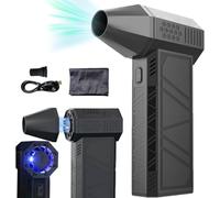 Air Blaster,Recargable Mini Electric Air Duster,3 Gear Adjustable 130000 RPM Powerful Blower,for Keyboard,Car,Home