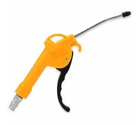 Air Blow Gun Dust Removing Gun with 4" Stainless Steel Long Angled Nozzle Pneumatic Air Compressor Accessories for Cleaning