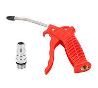 Air Blow Gun High Pressure Copper Core Air Trigger Blow Gun Plastic Pneumatic Plastic Compressor Flow Nozzle Duster Red Air Blower Cleanning Tool