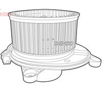 Air blowe DENSO DEA06001 for CHRYSLER PT CRUISER (PT_) 2 2000-2004