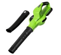 Air Blower 3000W Cordless Electric Air Blower Leaf Snow Blower Dust Collector Sweeper Adjustable Speeds Garden Power Tools