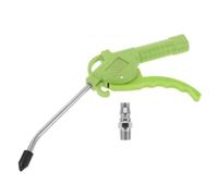 Air Blower Dust Cleaner Tool with Precision Nozzle for Maintenance | Metal and Plastic Build, One Piece Die Casting, Green Finish, Smooth Edges, for Painters and Diyers