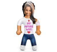 Air Bod Personalized Bride and Groom Blow Up Dolls | Upload Your Photo | Customized Bachelorette Party Accessories | Funny Bachelor Party Accessories | Unique Inflatable Dolls (My Future Wife)