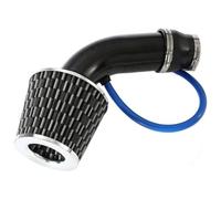 Air Box Intake Hose Car Breather Pipe 76mm/3" Or 64mm/2.5" Universal Aluminum Air Intake Filter Tube Kit Modified(Black)