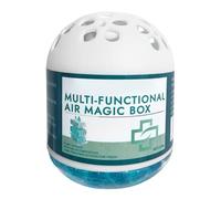 Air Box - Natural Dust Absorber, Odour Neutraliser, 120g Plant-Based Formula, Silent Solution | No Electricity Air Purifier for Closet, Cabinet, Entryway, Living Room,