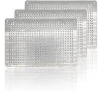 Air Brick Cover for Pest Proofing - Rat/Mouse Prevention Air Vent Cover - Aluminium Alloy Cover to Stop Rodents & pests Entering Property - for Internal or External use (Pack of 3, 170x250mm)