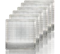Air Brick Cover for Pest Proofing - Rat/Mouse Prevention Air Vent Cover - Aluminium Alloy Cover to Stop Rodents & pests Entering Property - for Internal or External use (Pack of 6, 250 x 250mm)