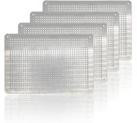 Air Brick Cover for Pest Proofing - Rat/Mouse Prevention Air Vent Cover - Aluminium Alloy Cover to Stop Rodents & pests Entering Property - for Internal or External use (Pack of 4, 170x250mm)