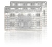 Air Brick Cover for Pest Proofing - Rat/Mouse Prevention Air Vent Cover - Aluminium Alloy Cover to Stop Rodents & pests Entering Property - for Internal or External use (Pack of 2, 170x250mm)