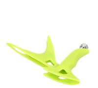 Air Brush Grip Holder, Green 5.5 x 3 Inches Easy to Install Lightweight Plastic Model Spray Pen Grip Holder with Nut Fastening for Airbrush Artists and Hobbyists