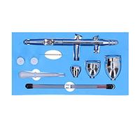 Air Brush Guns for Painting, G1/8 Airbrush Pen Spray Gun with 0.2mm 0.3mm 0.5mm Caliber Airbrush Kit Air Brush Painting Set for Painting Model Cake Decorating