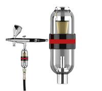 Air Brush Moisture Trap | Precision Compact Quick Coupler - Water And Oil Separator - For Air Compressor Connection Mechanical Model Painting Industrial Coating Workshop