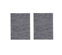 Air Cabin Filter For A3 8L 1996-2003 1.6 1.8 1.8T S3 1J0129620 1J0819644 8L0091800 Car Accessories (Color : 2 Pcs Cabin Filter)