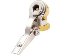 Air Chuck - Leak-Proof Attachments with Quick Plug - Closed Ball Tire Chuck with Clip, Heavy Duty Design, Automotive Maintenance, DIY Repair, Garage Servicing