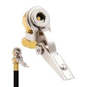 Air Chuck - Locking Tire Inflator Nozzle for Vehicles | Alloy Leak-Proof Attachment with Design, Easy Locking Mechanism, Perfect for Motorcycle, RV, Truck, Bike, Scooter, Auto, Sedan, SUV, Pic