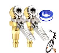 Air Chucks for Tires Closed Flowing Gauge Hose Tool