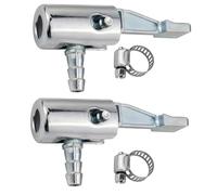 Air Chucks Heavy Duty Closed Flows Locking On Tires Chucks with Clip for Inflator Gauge Compressor Auto Car Accessories