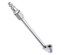 Air Chucks Set, Heavy Duty Metal Head, Double Tire Inflator, Quick Plug Nozzle Tool, Professional Garage Service Tool for Car Truck Motorcycle Bicycle Repair Home Workshop Auto Mechanic 16.5cm